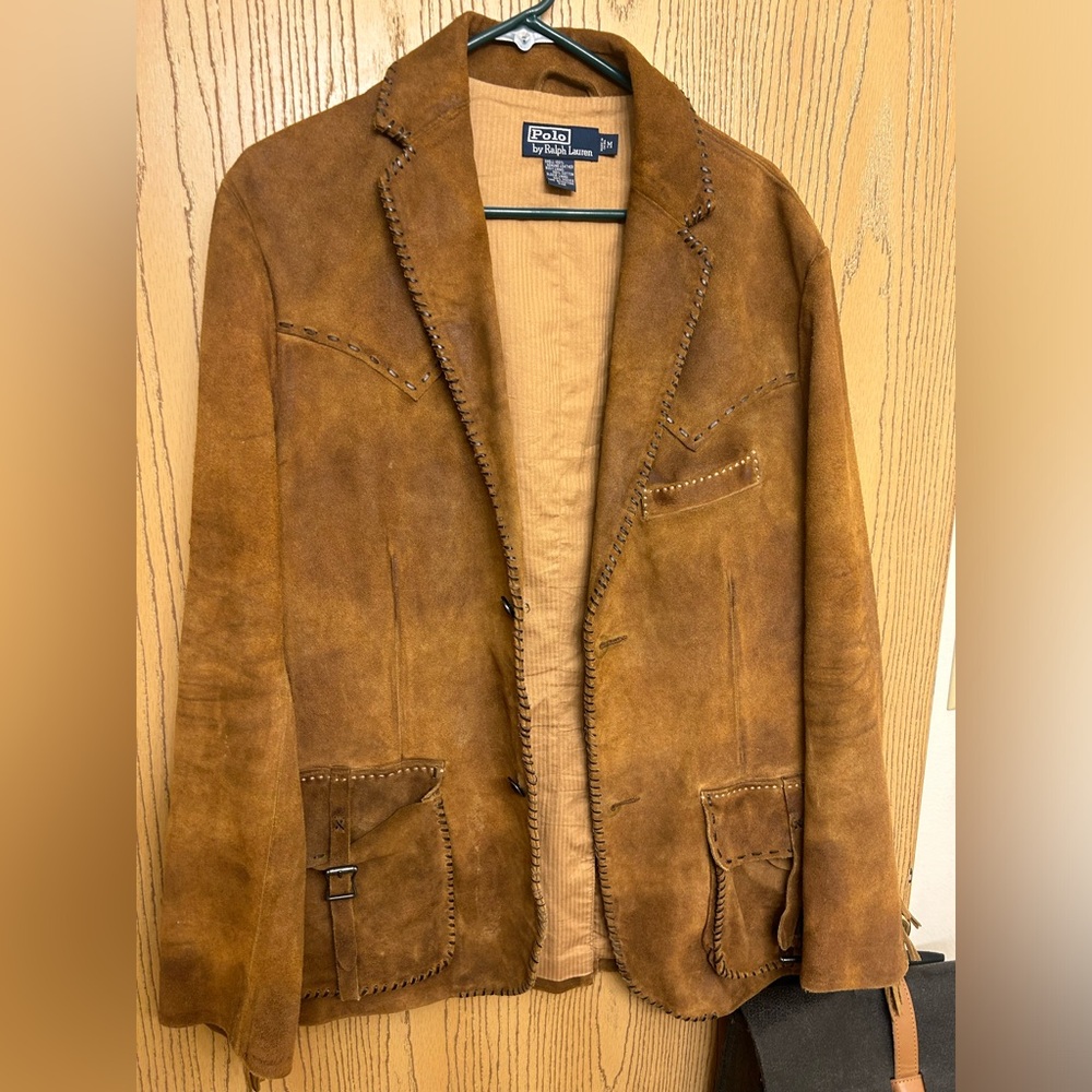 Ralph Lauren suede western jacket